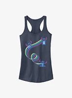 Disney Lilo & Stitch Ribbon Stitches Girls Tank