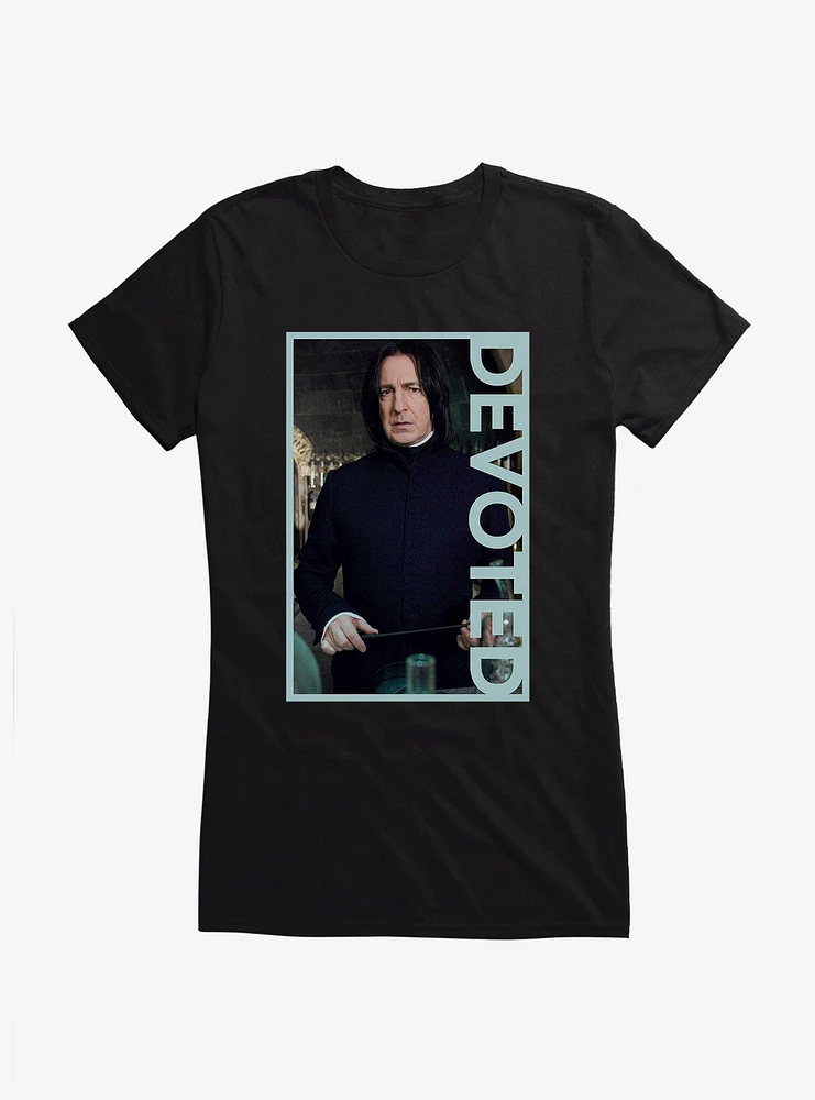 Harry Potter Devoted Snape Girls T-Shirt