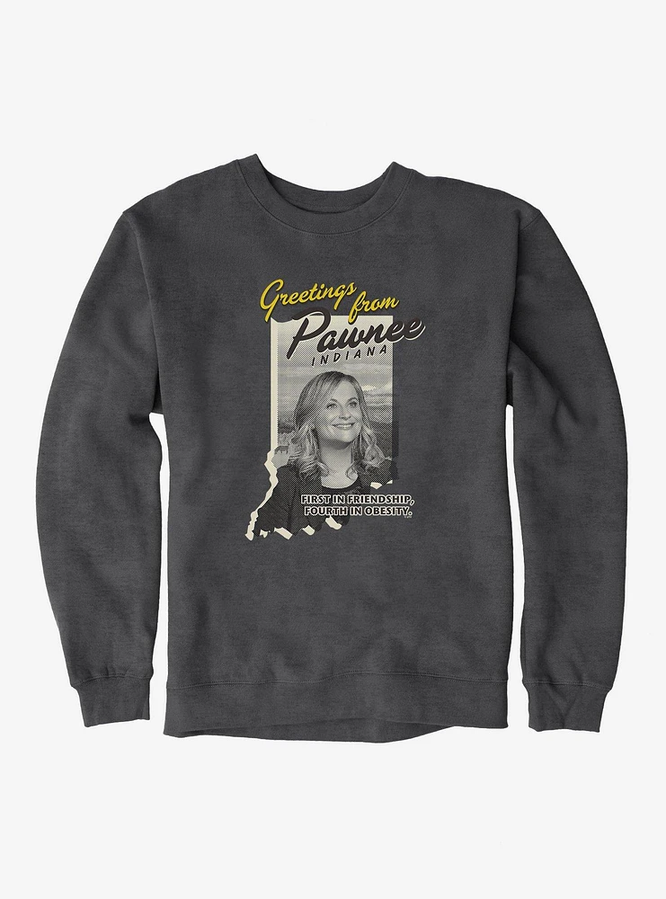 Parks And Recreation Greetings Pawnee Sweatshirt