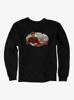 Parks And Recreation Whole-Ass One Thing Sweatshirt