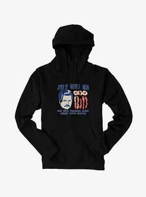 Parks And Recreation Ron Breakfast Hoodie