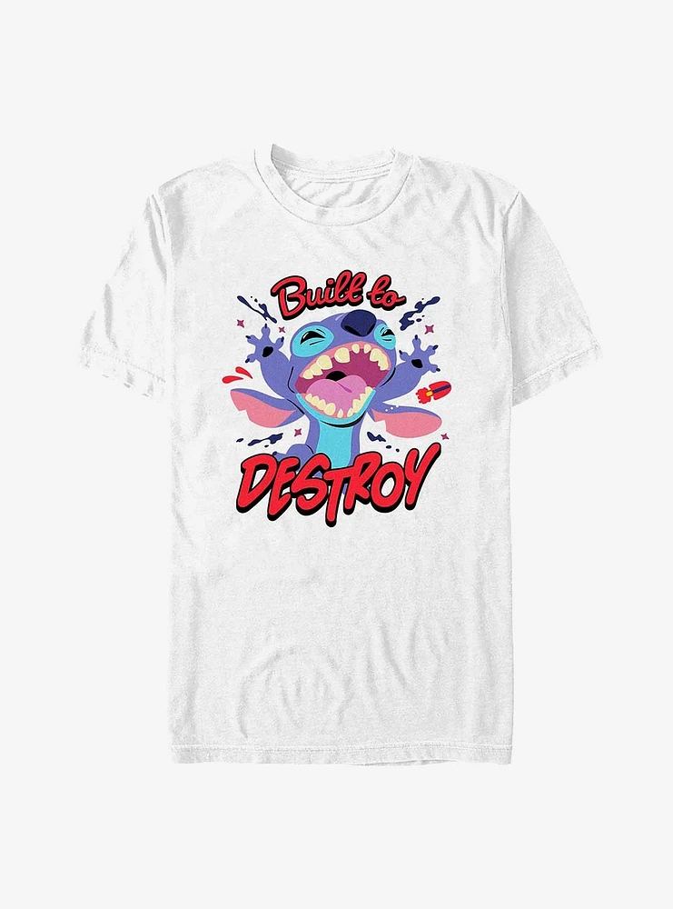 Disney Lilo & Stitch Built To Destroy T-Shirt
