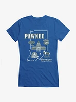 Parks And Recreation Pawnee Map Girls T-Shirt