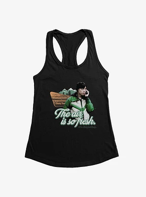 Parks And Recreation Fresh Air Disgusting Girls Tank