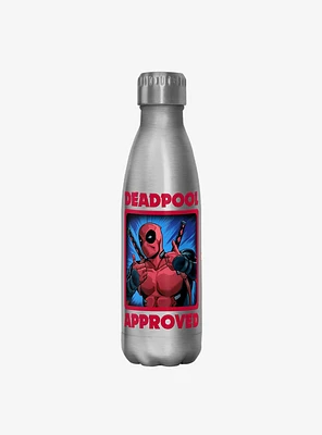 Marvel Deadpool Approved Stainless Steel Water Bottle