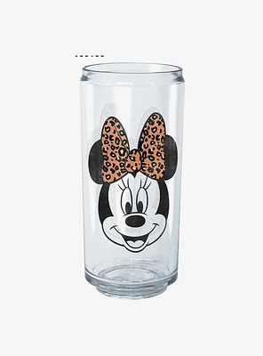 Disney Mickey Mouse Minnie Leopard Bow Can Cup