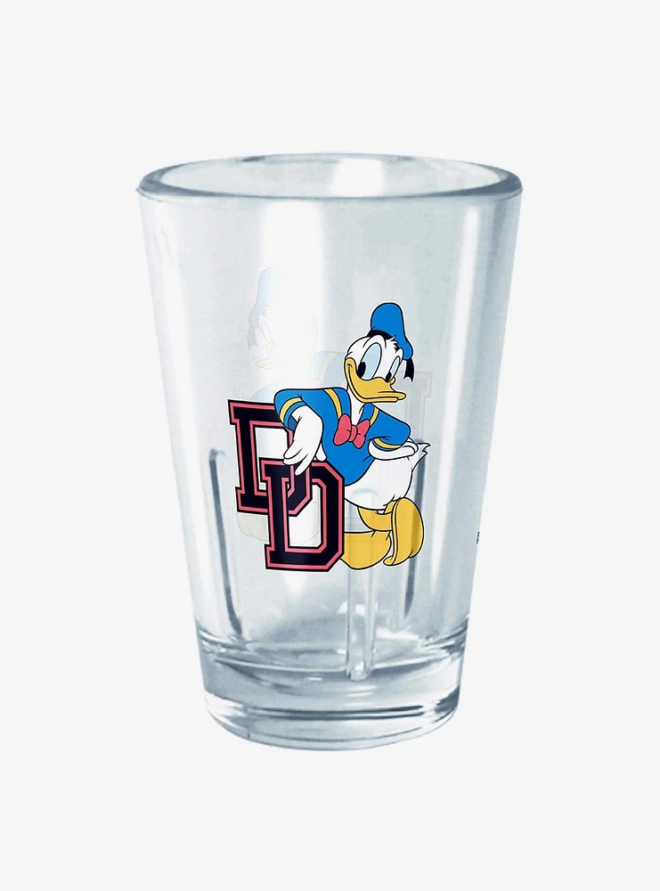 Disney Mickey Mouse Donald Duck Mini Glass