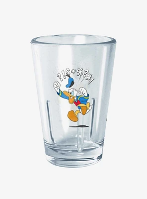 Disney Mickey Mouse Donald Mad Mini Glass