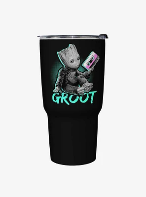 Marvel Neon Baby Groot Travel Mug