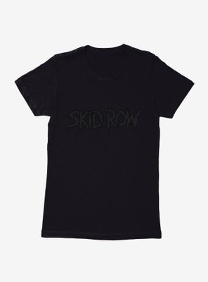 Skid Row Logo Outline Womens T-Shirt