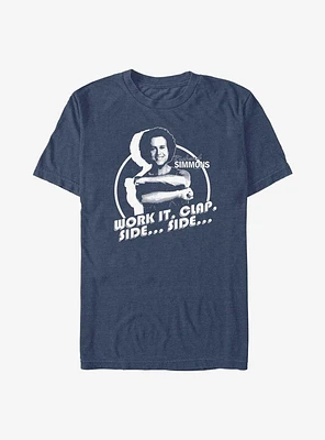 Richard Simmons Work It Clap Side T-Shirt