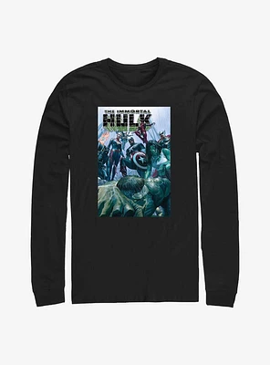 Marvel She Hulk Immortal Poster Long-Sleeve T-Shirt