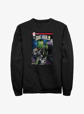 Marvel She Hulk Legacy Comic Book Cover Sweatshirt