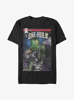 Marvel She Hulk Legacy Comic Book Cover T-Shirt