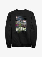 Marvel She Hulk Puzzle Comic Cover Sweatshirt