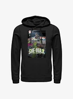 Marvel She Hulk Puzzle Comic Cover Hoodie