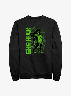 Marvel She Hulk Really Green Sweatshirt