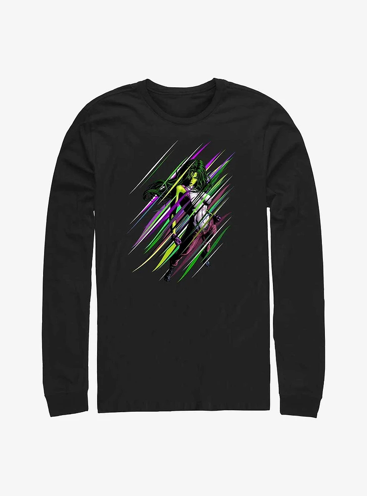 Marvel She Hulk Sensational Long-Sleeve T-Shirt