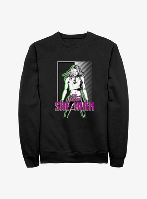 Marvel She Hulk Bad Sweatshirt