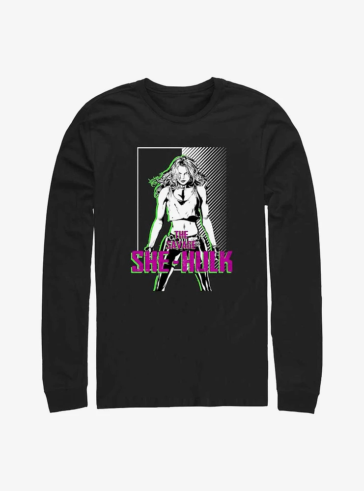 Marvel She Hulk Bad Long-Sleeve T-Shirt