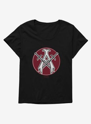Fate: The Winx Saga Alfea Color Emblem Womens T-Shirt Plus