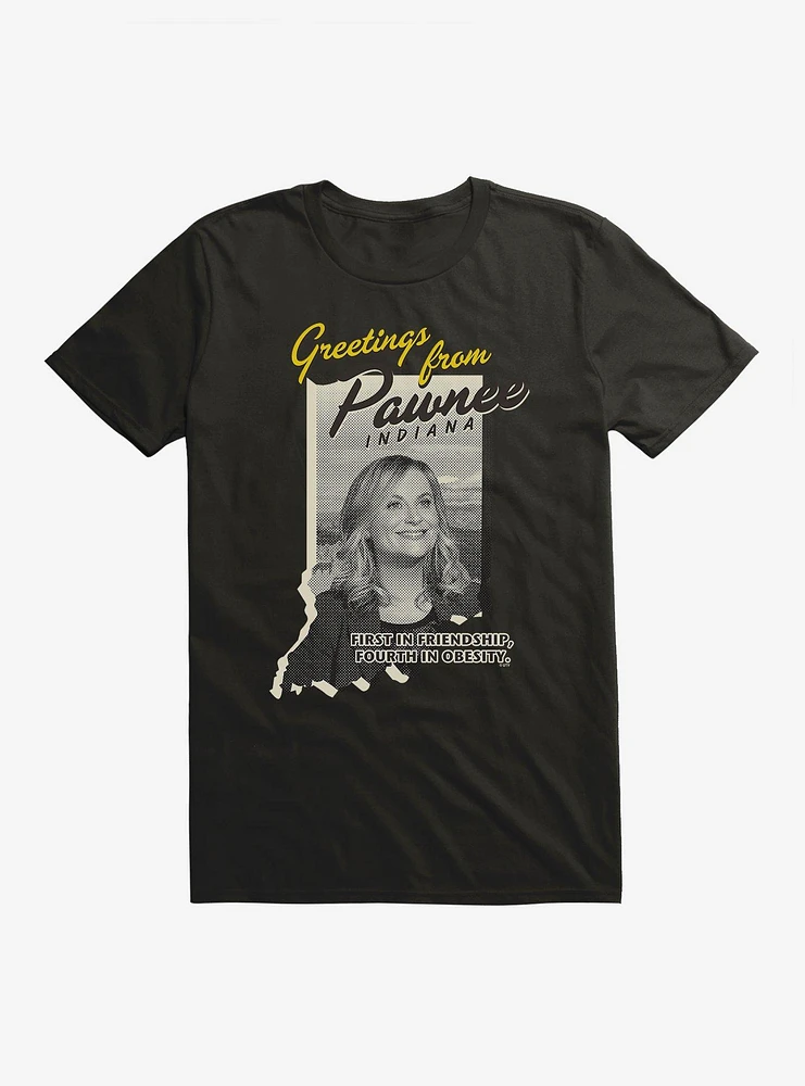 Parks And Recreation Greetings Pawnee T-Shirt