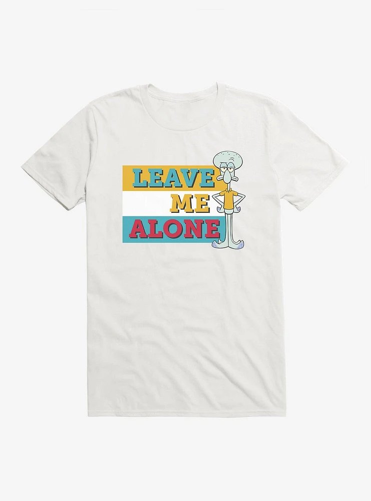 SpongeBob SquarePants Squidward Leave Me Alone T-Shirt
