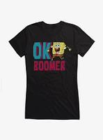 SpongeBob SquarePants Ok Boomer Girls T-Shirt