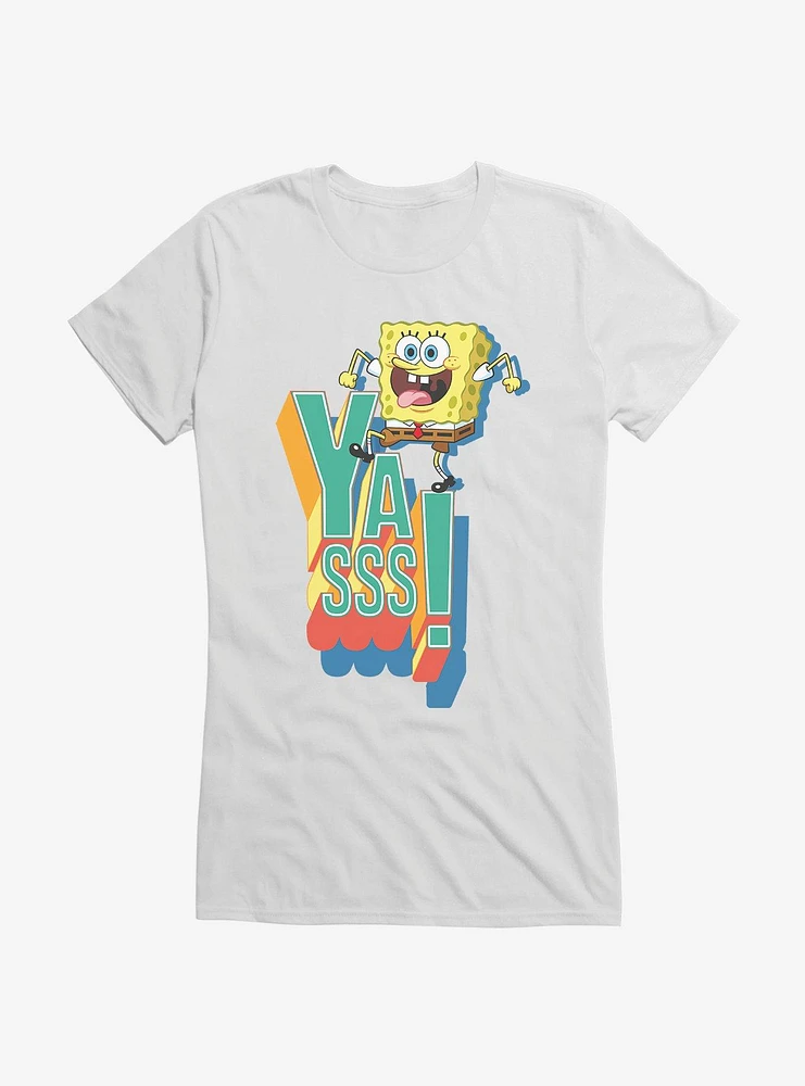 SpongeBob SquarePants Yasss Girls T-Shirt
