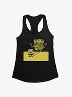 SpongeBob SquarePants Shadow Typography Girls Tank