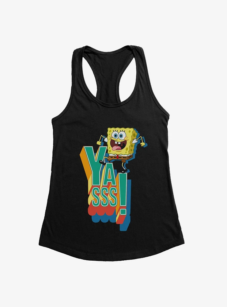 SpongeBob SquarePants Yasss Girls Tank