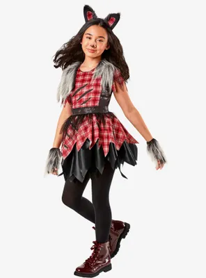 Girl Werewolf Youth Costume