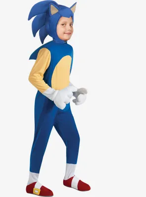 Sonic the Hedgehog Deluxe Youth Costume