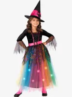 Spider Witch Light Up Youth Costume