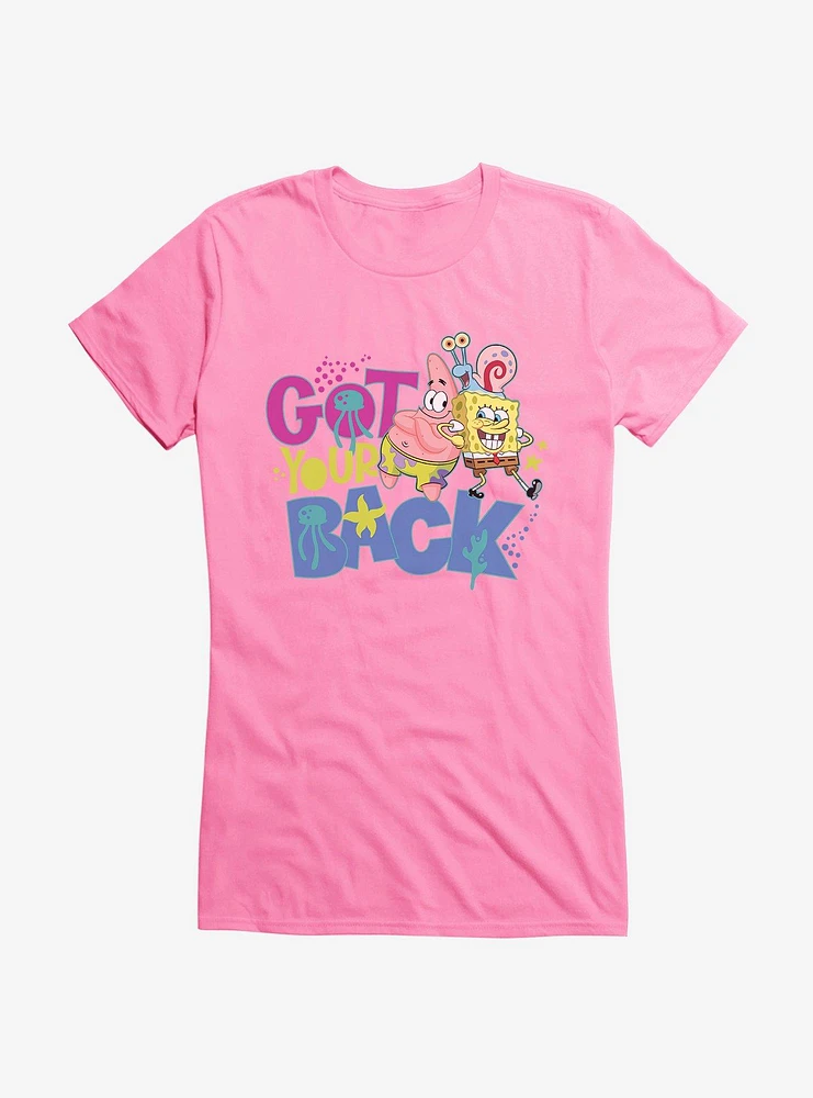 SpongeBob SquarePants Got Your Back Girls T-Shirt