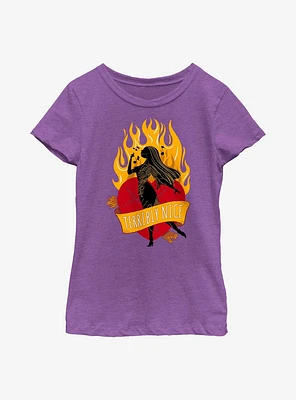 Disney The Nightmare Before Christmas Terribly Nice Youth Girls T-Shirt