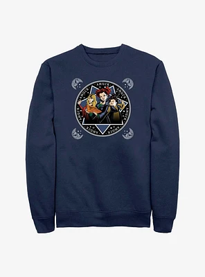 Disney Hocus Pocus Sanderson Sisters Cartoon Style Sweatshirt