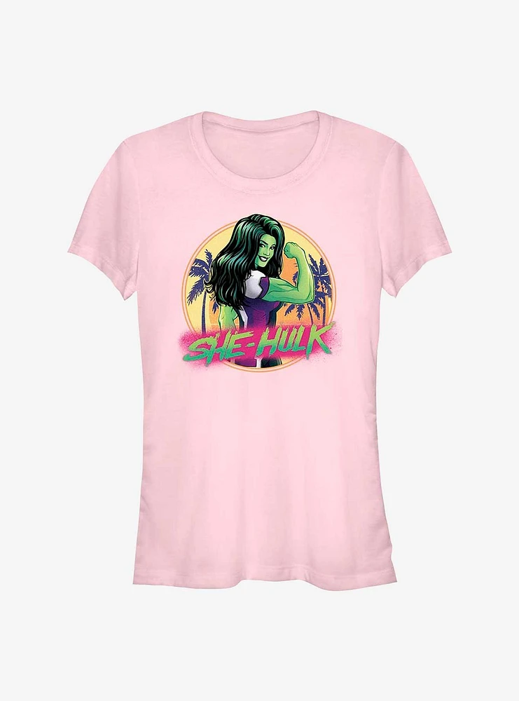 Marvel She-Hulk: Attorney At Law Beach Flex Girls T-Shirt