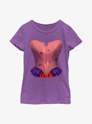 Disney Hocus Pocus Sarah Dress Cosplay Youth Girls T-Shirt