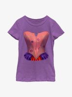 Disney Hocus Pocus Sarah Dress Cosplay Youth Girls T-Shirt