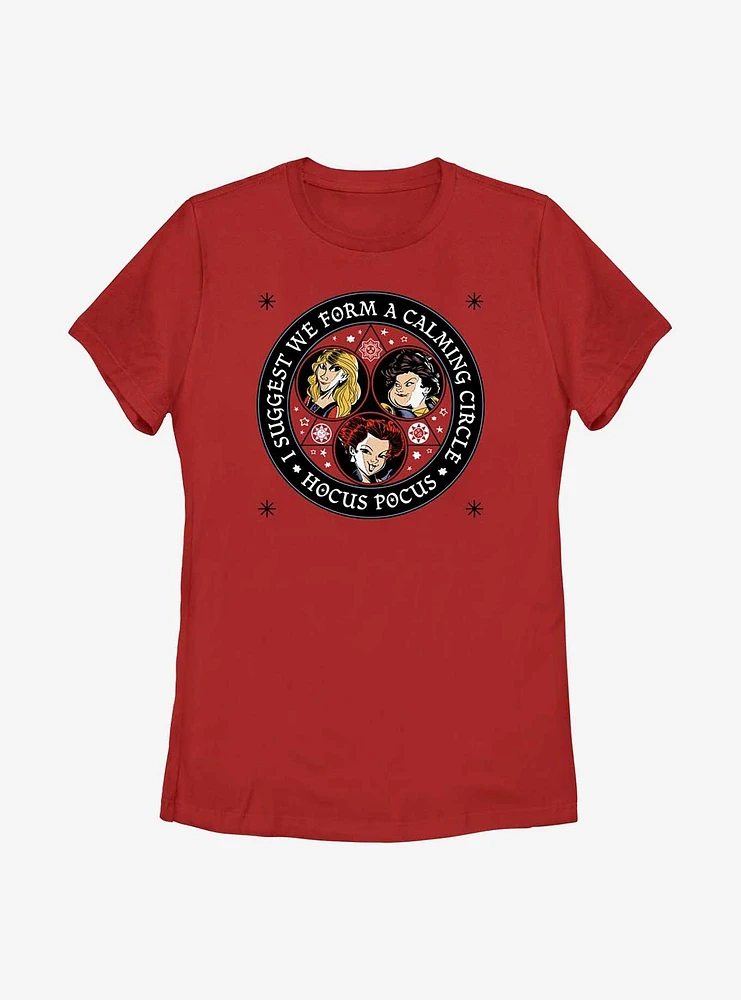 Disney Hocus Pocus A Calming Circle Womens T-Shirt