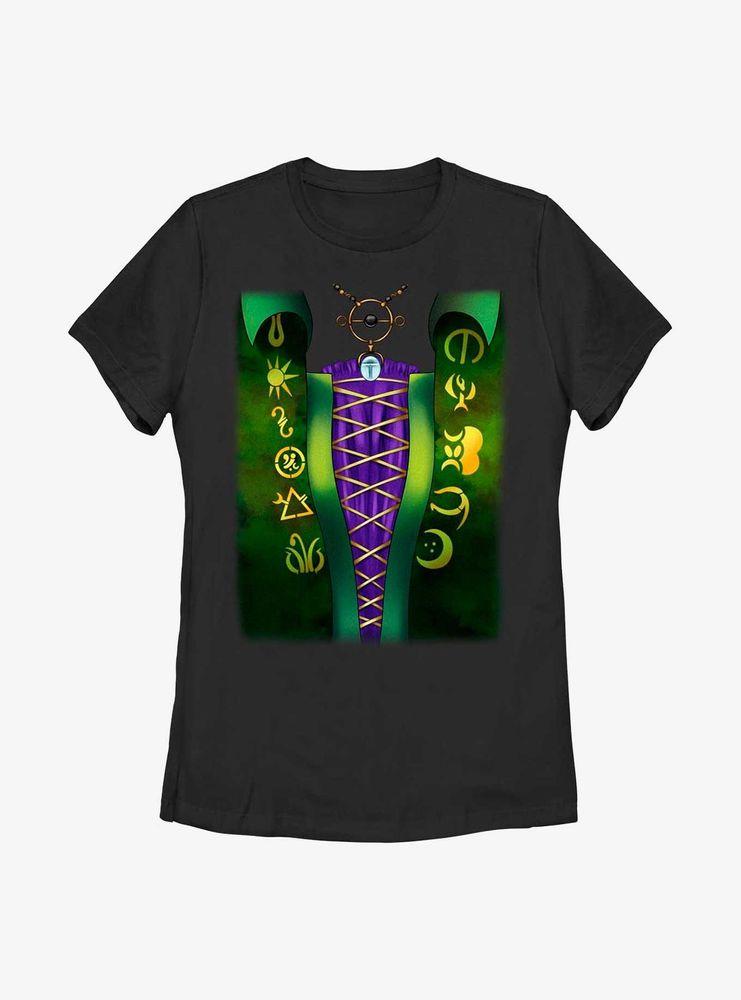 Disney Hocus Pocus Winnie Dress Cosplay Womens T-Shirt