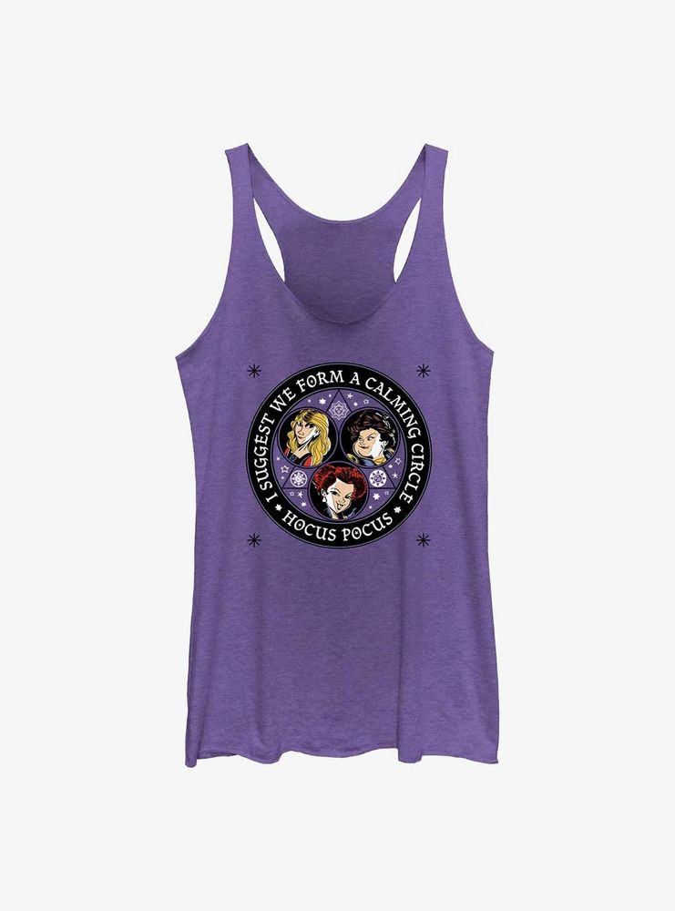 Disney Hocus Pocus A Calming Circle Womens Tank Top