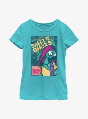 Disney The Nightmare Before Christmas Fear Fest Sally Poster Youth Girls T-Shirt