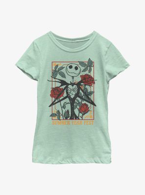 Disney The Nightmare Before Christmas Jack Summer Fear Fest Youth Girls T-Shirt