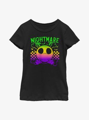 Disney The Nightmare Before Christmas Jack Sunset Youth Girls T-Shirt