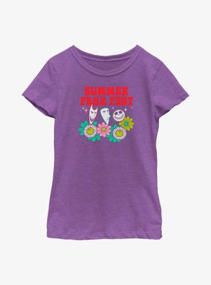 Disney The Nightmare Before Christmas Lock, Shock And Barrel Summer Fest Youth Girls T-Shirt