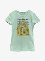 Disney The Nightmare Before Christmas Summer Fest Poster Panels Youth Girls T-Shirt