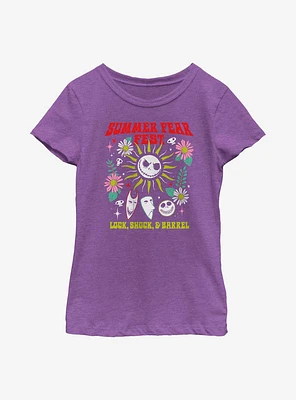 Disney The Nightmare Before Christmas Summer Back Youth Girls T-Shirt