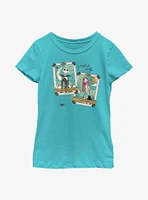 Disney The Nightmare Before Christmas Tarot Cards Youth Girls T-Shirt